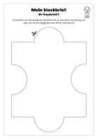 Vorschau - Mal- und Bastelvorlagen - Klassenleitung: Materialpaket Schuljahresstart (Steckbriefe) - Seite 3