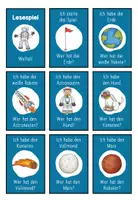 Vorschau - Spiele - Lesespiel "Ich habe... Wer hat...?" - Weltraum - Seite 1