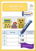 Vorschau - Arbeitsblätter - Geld rechnen Zahlenraum 20 - Deckblatt