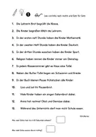 Vorschau - Stundenentwürfe - Lesetraining. Lesetempo steigern. Blitzlesen. Stolperwörter. Übungsheft 1 - Seite 3
