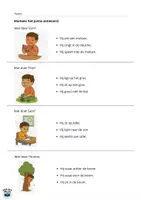 Voorbeeld - Oefeningen begrijpend lezen 1ste leerjaar/groep 3 - Pagina 3