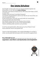 Vorschau - Arbeitsblätter - Lesespur - Der letzte Schultag (4-fach differenziert) - Seite 3