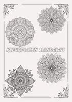 Voorbeeld - Kleurplaten: thema mandala's - Voorblad