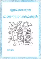 Vista previa - Hojas de trabajo - QUADERN PER TREBALLAR LES TAULES DE MULTIPLICAR - página 2