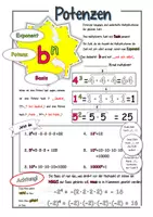 Vorschau - Arbeitsblätter - Doodle note Potenzen - Seite 3