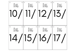 Voorbeeld - Kalender blanco - Pagina 2