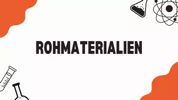 Vorschau - Präsentationen/Tafelbilder - Rohmaterialien Präsentation - Seite 1