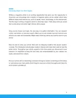 Vorschau - Unterrichtsreihen - Writing a Magazine Article – Journalism Skills for Grades 5–9 | Printable Workbook - Seite 3