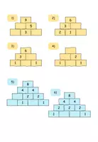 Voorbeeld - Rekenkegel/rekenmuur gratis Getallen tot 10 - Pagina 2