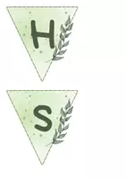 Vorschau - Bildkarten - Fächer Girlanden für dein Klassenzimmer - Seite 1