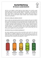 Vorschau - Arbeitsblätter - Klassenleitung: Schuljahresstart - Social Battery (Unsere soziale Batterie) - Seite 2