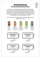Vorschau - Mal- und Bastelvorlagen - Klassenleitung: Schuljahresstart - Social Battery (Verschiedene Batteriearten) - Seite 2