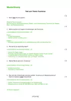 Vorschau - Test - Test zum Thema Tourismus - Klasse 6 - Seite 1