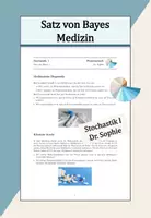 Vorschau - Arbeitsblätter - Satz von Bayes Bedingte Wahrscheinlichkeiten Medizin - Deckblatt