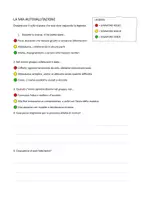 anteprima - Altro tipo di materiale - AUTOVALUTAZIONE RICERCA IN PICCOLO GRUPPO - a colori - Pagina 1