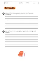 Vorschau - Arbeitsblätter - Ein Lesetagebuch führen – Lesestrategie - Seite 3
