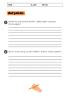 Vorschau - Arbeitsblätter - Inhaltsangabe schreiben Grundschule – Anleitung, Merksätze, Übungen - Seite 3