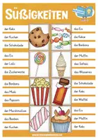 Aperçu - Jeux - Allemand Süßigkeiten Klammerkarten Deutsch - Page 3