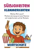 Vista previa - Juegos / Gamificación - Süßigkeiten Deutsch / Alemán Klammerkarten - página 2