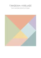 Vorschau - Stationenlernen - Tangram Meereswelt – 42 Figuren aus dem Meer zum Nachlegen - Seite 1