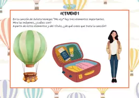Vista previa - Hojas de trabajo - A1_Me_voy_Julieta_Venegas_expresar_emociones - página 2