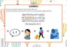 Vista previa - Hojas de trabajo - A1_Me_voy_Julieta_Venegas_expresar_emociones - página 3