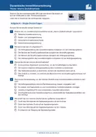 Vorschau - Arbeitsblätter - Modul 9: Grundlagen zur Investition und Finanzierung - Interne Zinsfußmethode - Seite 1