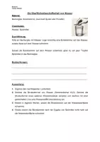 Vorschau - Arbeitsblätter - Arbeitsmaterial: Oberflächenspannung von Wasser (bearbeitbar) - Seite 2