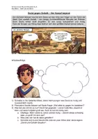 Vorschau - Arbeitsblätter - Bibel-Comic: David gegen Goliath Teil 2 (bearbeitbar) - Seite 1