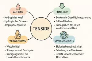 Vorschau - Arbeitsblätter - Arbeitsblatt "Eigenschaften von Seifen und synthetischen Tensiden" + interaktive Lösung & MP3 + Mindmap + Infografik - Seite 3