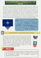 Vorschau - Arbeitsblätter - Ukraine NATO-Beitritt: Soll die Ukraine in die NATO? Pro Contra - Seite 1