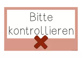 Vorschau - Anderer Materialtyp - Ablageschilder Klassenzimmer - kontrolliert/ unkontrolliert - Seite 1
