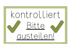 Vorschau - Anderer Materialtyp - Ablageschilder Klassenzimmer - kontrolliert/ unkontrolliert - Seite 2