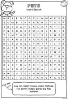 Vorschau - Arbeitsblätter - Pets - Worksheets - Seite 2