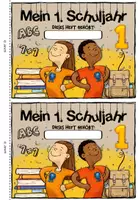 Vorschau - Arbeitsblätter - Mein erstes Schuljahr: Miniheft zur Reflexion der 1. Klasse - Seite 1