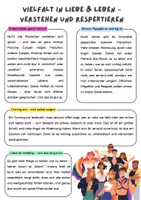Vorschau - Arbeitsblätter - LGBTQ+ Vielfalt in Liebe & Leben – verstehen und respektieren | Unterrichtsreihe "Sexualerziehung", Biologie 6.-10. Klasse - Seite 3
