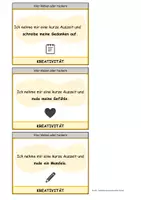 Vorschau - Mal- und Bastelvorlagen - Flipbook: Eine kurze Auszeit – 9 Impulse zur Selbstregulation für Kinder / Grundschule - Seite 2