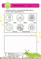 Vorschau - Arbeitsblätter - Arbeitsblätter: Frühling & Ostern - malen, rechnen, schreiben - Seite 2