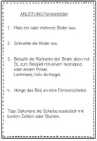 Vorschau - Arbeitsblätter - Fensterbilder Einschulung – Schultüten, Zahlen & Buchstaben zum Basteln, Ausmalvorlagen & Anleitung für leuchtende Fensterbilder - Seite 2