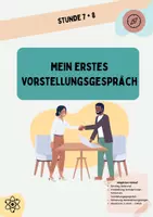 Vorschau - Stundenentwürfe - Berufsorientierung - Vorstellungsgespräch (Rollenspiel) - Deckblatt