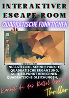 Vorschau - Spiele - Demo - Quadratische Funktionen - interaktiver Escape-Room - Seite 1