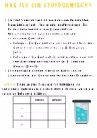 Vorschau - Unterrichtsreihen - Stoffgemische & Trennverfahren – Experimente & Arbeitsblätter Sek I - Seite 1