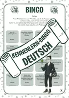 Vorschau - Arbeitsblätter - Kennenlern-Bingo Deutsch - neue Lerngruppe - Deckblatt
