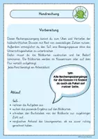 Vorschau - Arbeitsblätter - Rechenspaziergang Halbschriftliche Division mit Rest - Seite 1