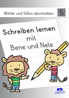 Vorschau - Unterrichtsreihen - Rechtschreibung: Wörter und Sätze abschreiben (Modul 5) - Deckblatt