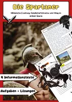 Vorschau - Arbeitsblätter - Die Spartaner - Sparta: Erziehung, Gesellschaft, Militär - Deckblatt