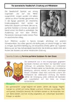 Vorschau - Arbeitsblätter - Die Spartaner - Sparta: Erziehung, Gesellschaft, Militär - Seite 2