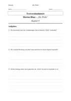 Vorschau - Arbeitsblätter - Die Welle (Morton Rhue) – Kapitel 8: Textverständnistest mit Lösung - Seite 1