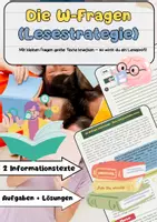 Vorschau - Arbeitsblätter - Lesestrategien Materialpaket Grundschule - Seite 1