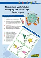 Vorschau - Spiele - Mompitziges Vorschuljahr: Bewegung und Raum-Lage-Beziehungen - Deckblatt